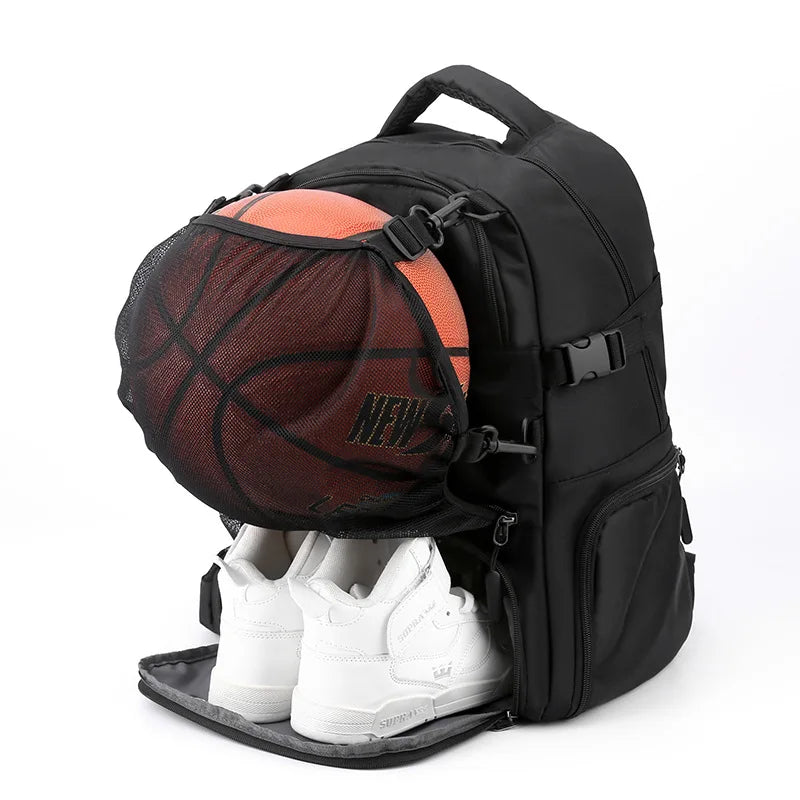 Mochila Esportiva Com Compartimento Para Sapato e Bola Mochila de Grande Capacidade