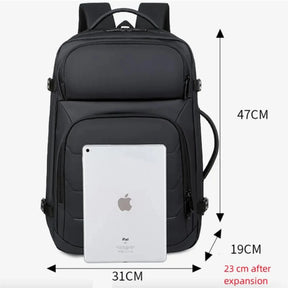 Mochila Para Viagem Impermeável com Compartimento Para Notebook