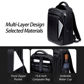 Mochila Masculina Para Estudos e Viagens com Design Moderno