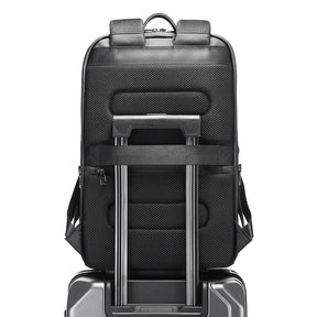 Mochila de Negócios Multifuncional Sofisticada com Compartimento Para Notebook