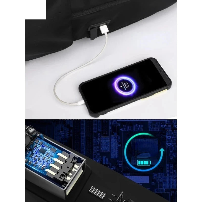 Mochila Escolar Leve De Alta Capacidade Bolsa Multifuncional Para Computador Com Compartimento