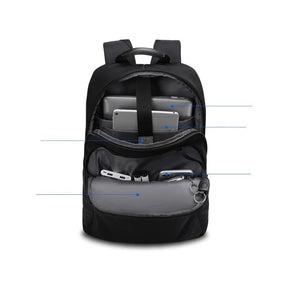 Mochila Escolar Leve De Alta Capacidade Bolsa Multifuncional Para Computador Com Compartimento