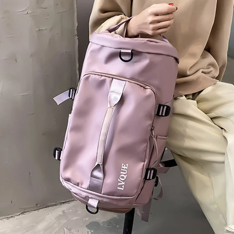 Mochila De Armazenamento Para Viagem Bolsa Esportiva  De Ombro Ùnico Multifuncional