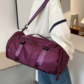 Mochila De Armazenamento Para Viagem Bolsa Esportiva  De Ombro Ùnico Multifuncional