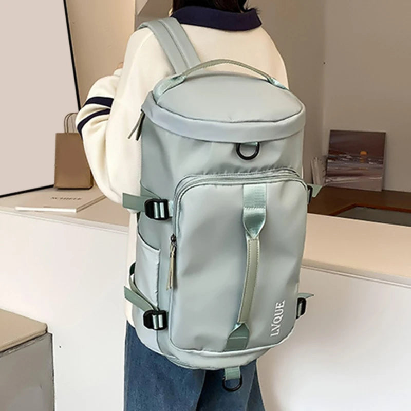 Mochila De Armazenamento Para Viagem Bolsa Esportiva  De Ombro Ùnico Multifuncional