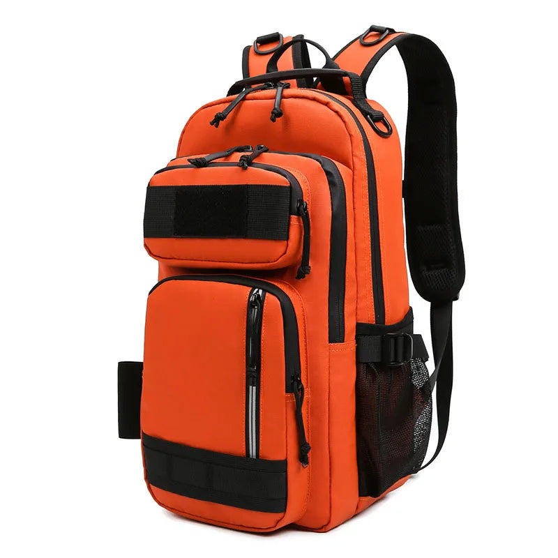 Mochila Impermeável de Pesca Multifuncional Para Camping Montanhismo