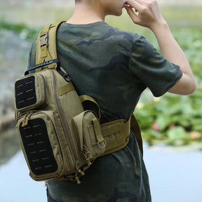 Mochila Para Pesca/Trilha Multifuncional