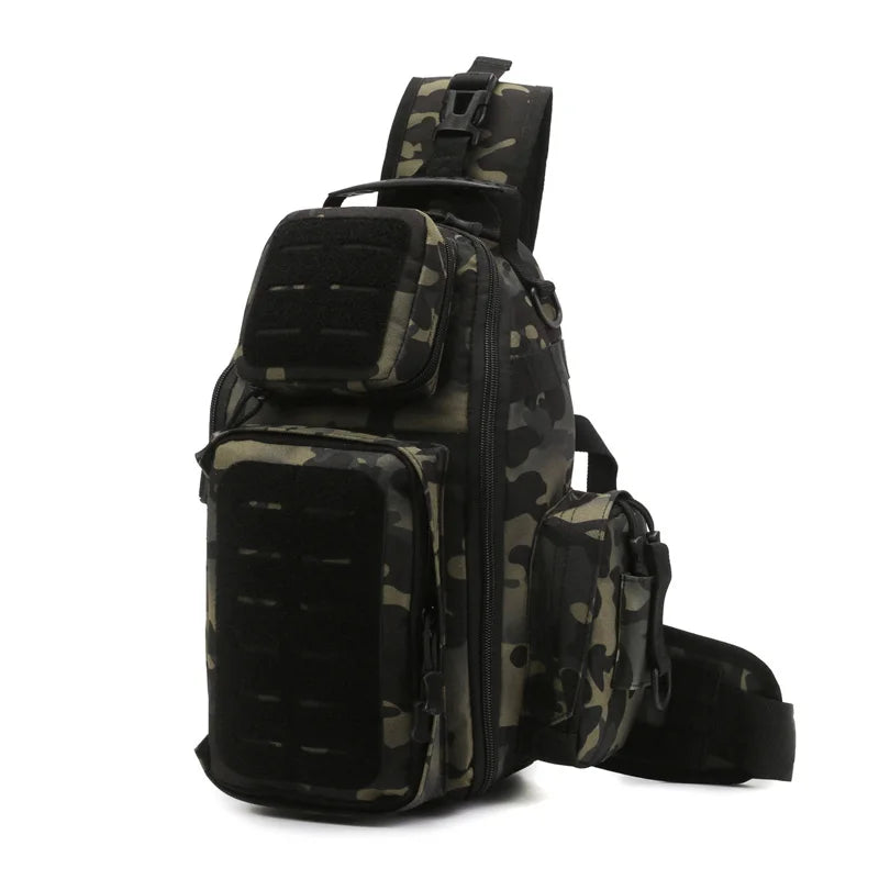 Mochila Para Pesca/Trilha Multifuncional