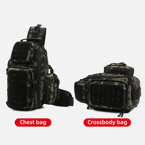 Mochila Para Pesca/Trilha Multifuncional