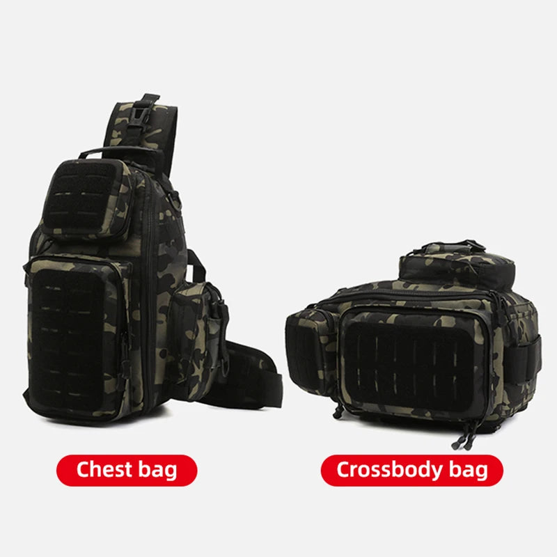 Mochila Para Pesca/Trilha Multifuncional