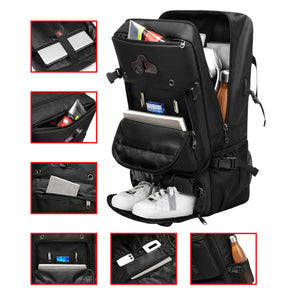 Mochila Para Viagem Impermeável Multifuncional Bolsa De Bagagem De Alta Qualidade Com Compartimentos