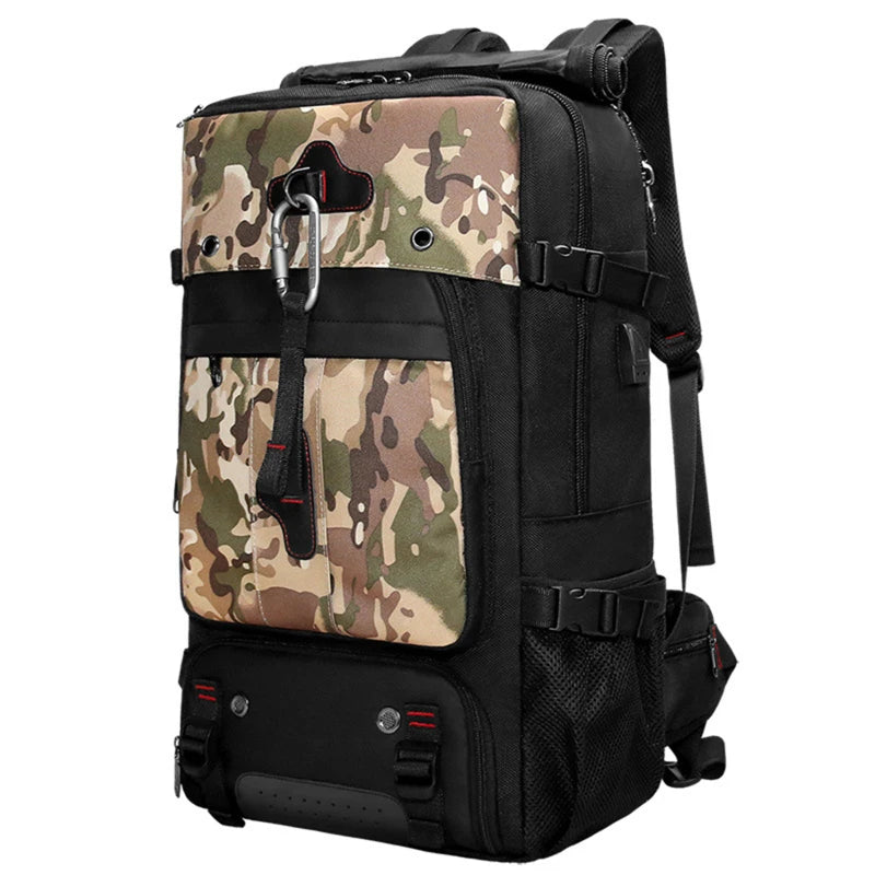 Mochila Para Viagem Impermeável Multifuncional Bolsa De Bagagem De Alta Qualidade Com Compartimentos