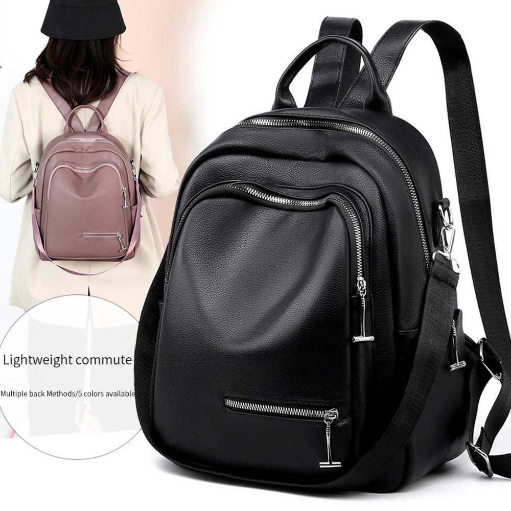 Mochila Multifuncional De Ombro Para Passeios Três Alças Bolsa De Boa Qualidade