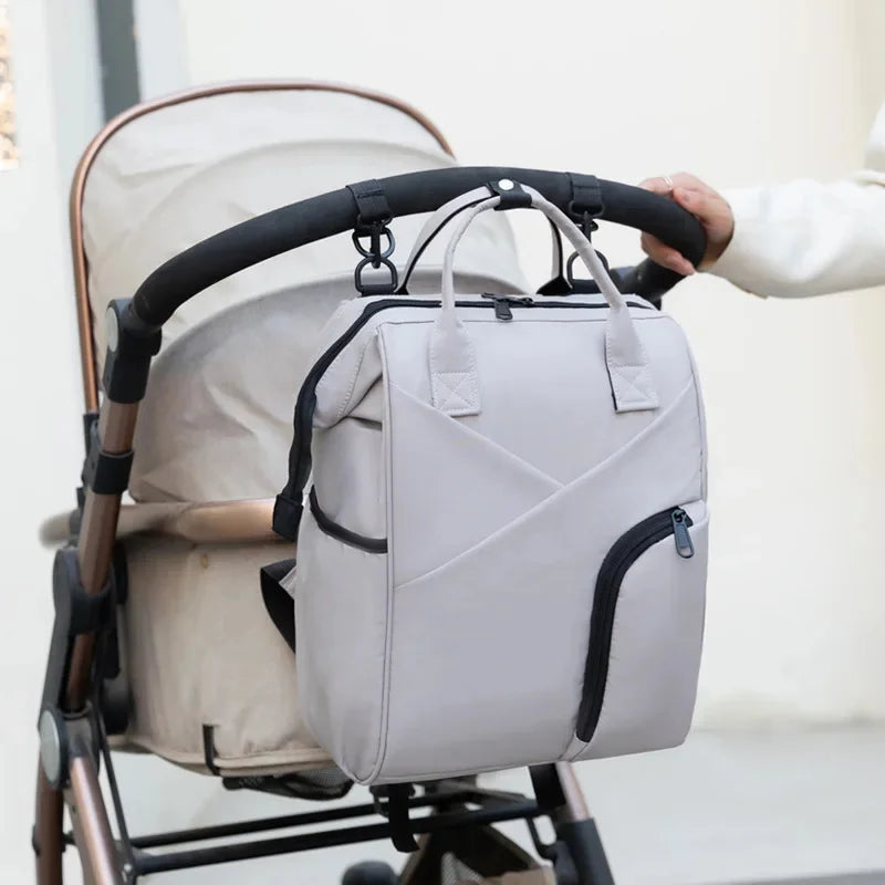 Mochila Multifuncional para Mamães Grande Capacidade Mochila Amamentação