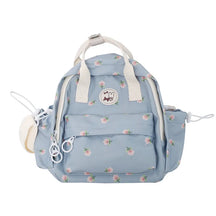 Mochila De Ombro Estampa Floral Bolsa Versátil Para Lazer Moda Feminina