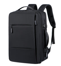 Mochila Impermeável USB com Vários Compartimentos