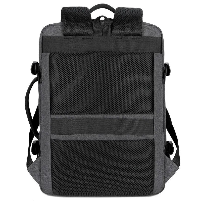 Mochila Impermeável USB com Vários Compartimentos