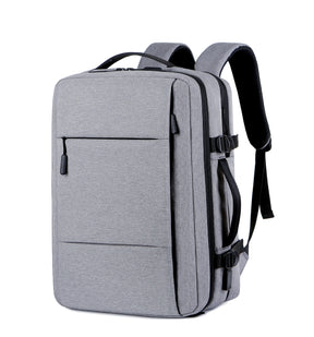 Mochila Impermeável USB com Vários Compartimentos
