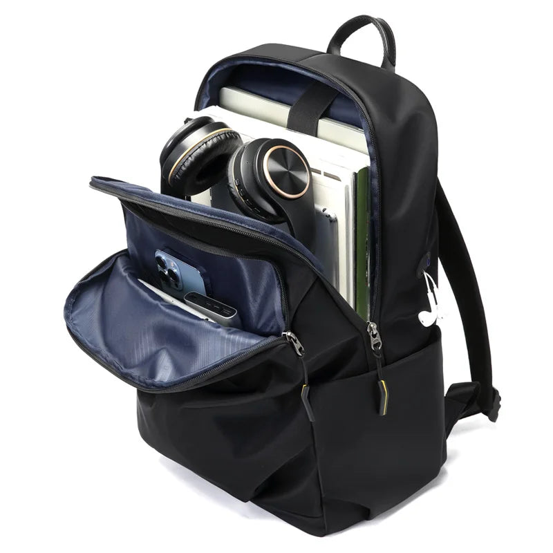 Mochila De Grande Capacidade Para Estudantes E Negócios Com Compartimentos Mochila De Alta Qualidade