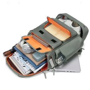 Mochila De Negócios de Grande Capacidade Com Compartimentos Bolsa Multifuncional Para viagens Com Alças Reforçadas