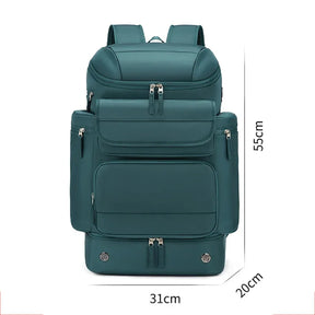 Mochila De Negócios de Grande Capacidade Com Compartimentos Bolsa Multifuncional Para viagens Com Alças Reforçadas