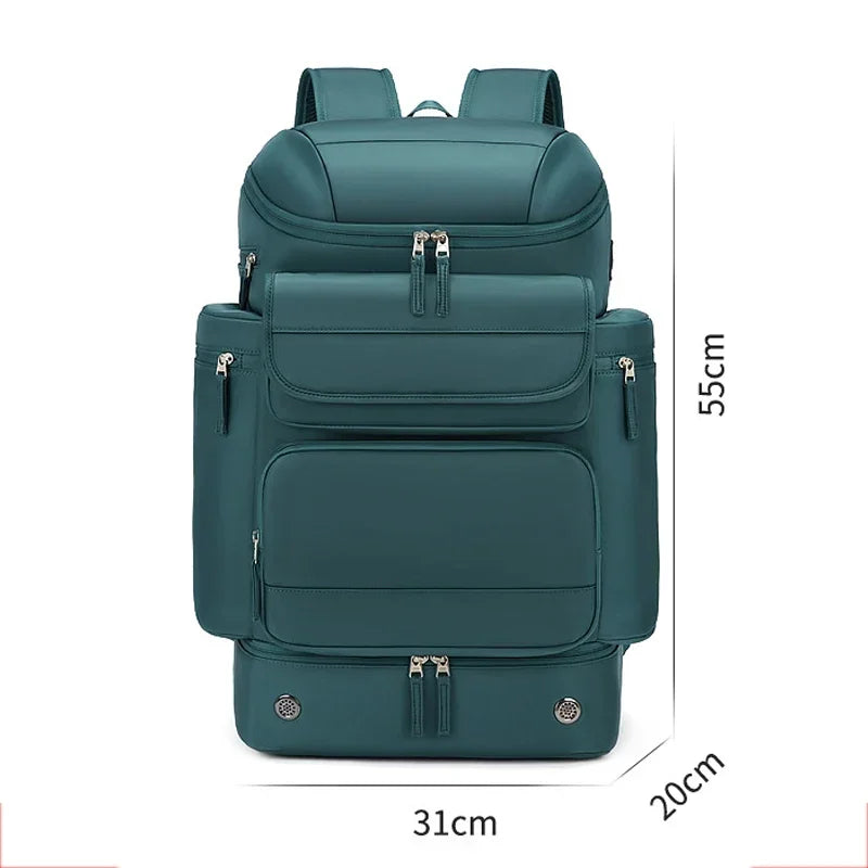 Mochila De Negócios de Grande Capacidade Com Compartimentos Bolsa Multifuncional Para viagens Com Alças Reforçadas