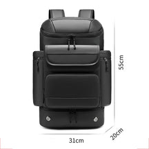 Mochila De Negócios de Grande Capacidade Com Compartimentos Bolsa Multifuncional Para viagens Com Alças Reforçadas