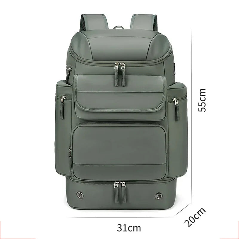 Mochila De Negócios de Grande Capacidade Com Compartimentos Bolsa Multifuncional Para viagens Com Alças Reforçadas