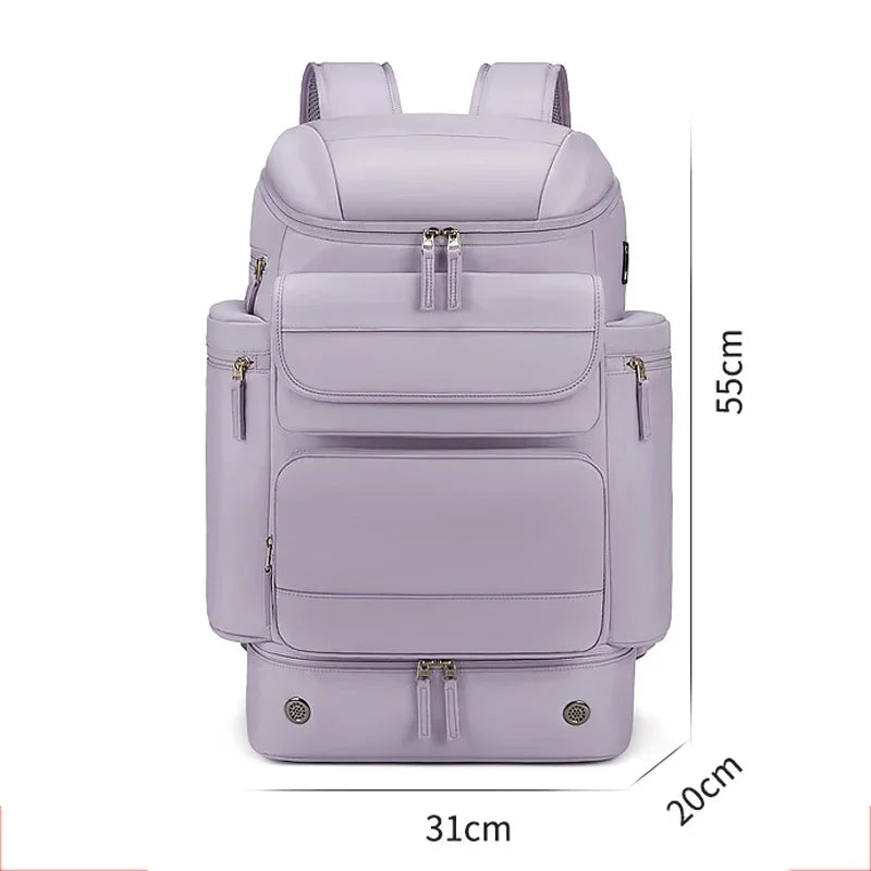 Mochila De Negócios de Grande Capacidade Com Compartimentos Bolsa Multifuncional Para viagens Com Alças Reforçadas