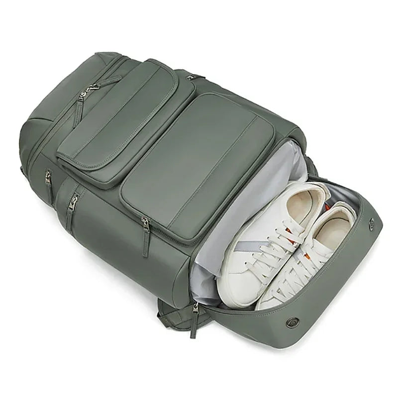 Mochila De Negócios de Grande Capacidade Com Compartimentos Bolsa Multifuncional Para viagens Com Alças Reforçadas