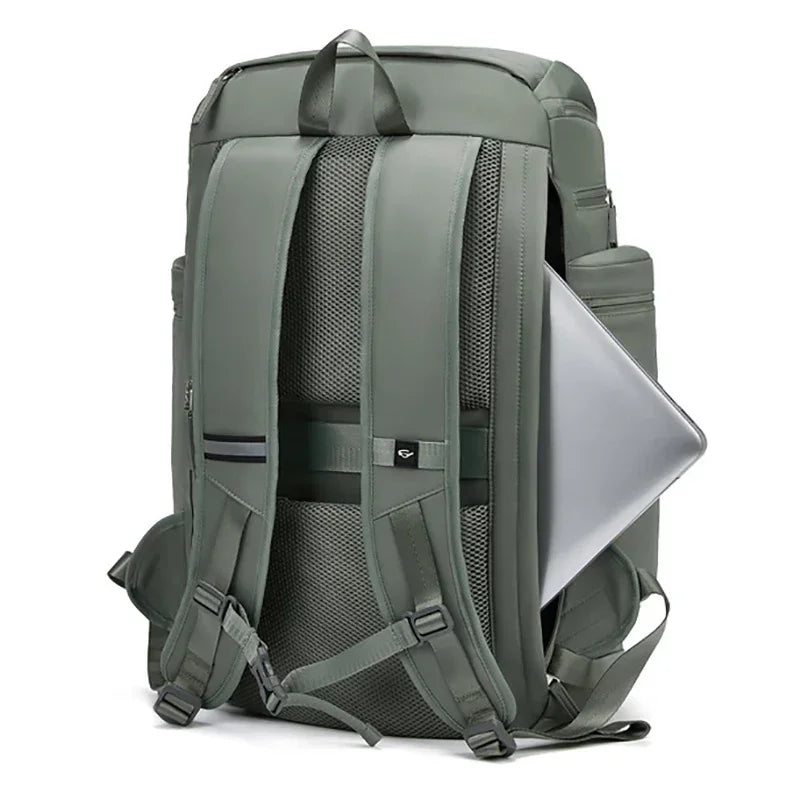 Mochila De Negócios de Grande Capacidade Com Compartimentos Bolsa Multifuncional Para viagens Com Alças Reforçadas