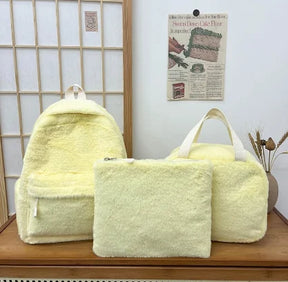 Mochila Para Lazer Design Cachorro 3D Com Orelhas Grandes Desenho Animado Moda Versátil