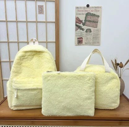 Mochila Para Lazer Design Cachorro 3D Com Orelhas Grandes Desenho Animado Moda Versátil