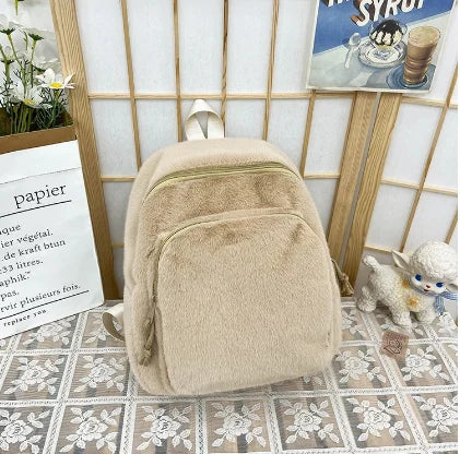 Mochila Para Lazer Design Cachorro 3D Com Orelhas Grandes Desenho Animado Moda Versátil