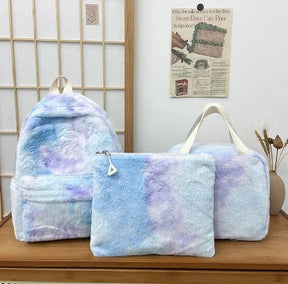 Mochila Para Lazer Design Cachorro 3D Com Orelhas Grandes Desenho Animado Moda Versátil