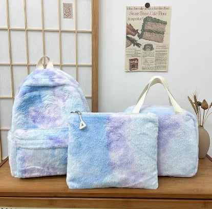 Mochila Para Lazer Design Cachorro 3D Com Orelhas Grandes Desenho Animado Moda Versátil