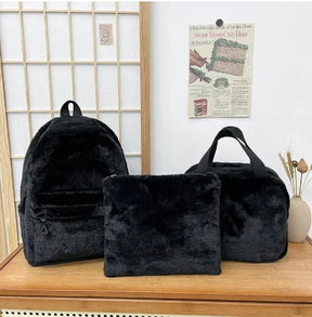 Mochila Para Lazer Design Cachorro 3D Com Orelhas Grandes Desenho Animado Moda Versátil