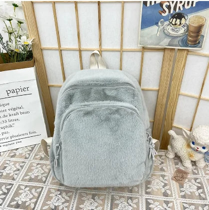 Mochila Para Lazer Design Cachorro 3D Com Orelhas Grandes Desenho Animado Moda Versátil