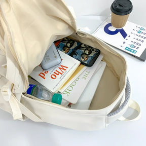 Mochila Multifuncional De Alta Qualidade Design Cordão E Bordado Bolsa Para Mulheres