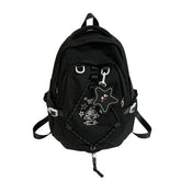 Mochila Multifuncional De Alta Qualidade Design Cordão E Bordado Bolsa Para Mulheres