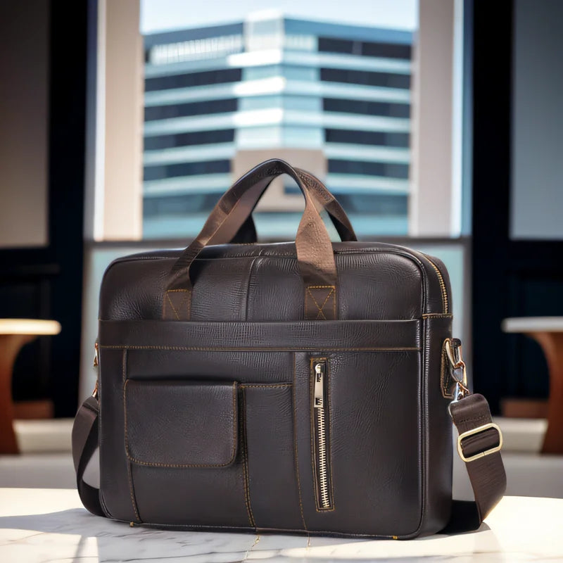 Bolsa Executiva para Homens Otima Capacidade Conforto e Elegância