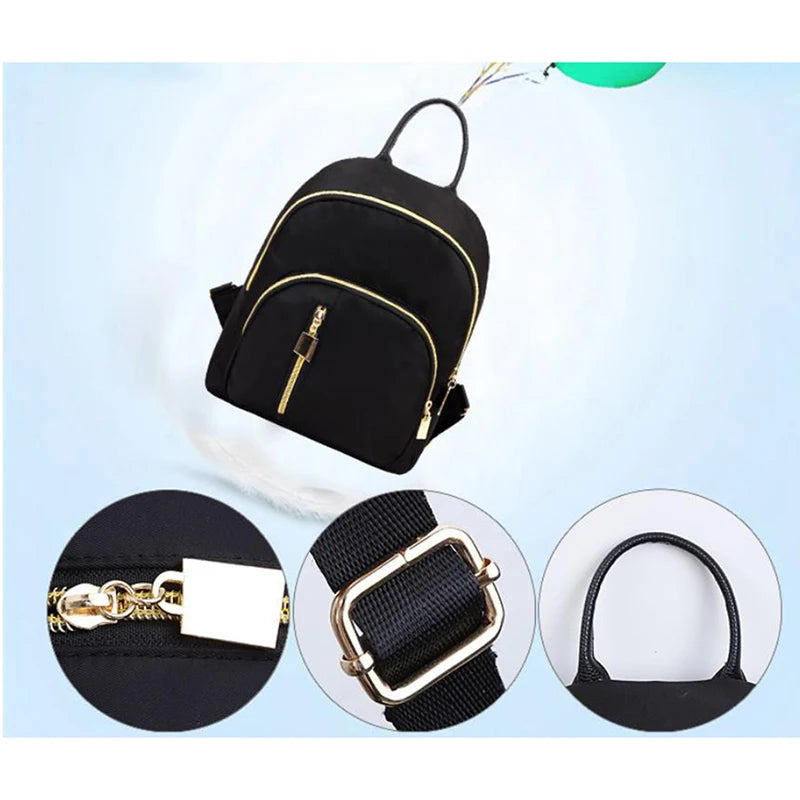 Mochila Mini De Ombro Para Meninas Bolsa Pequena Com Alças Ajustáveis De Alta Qualidade