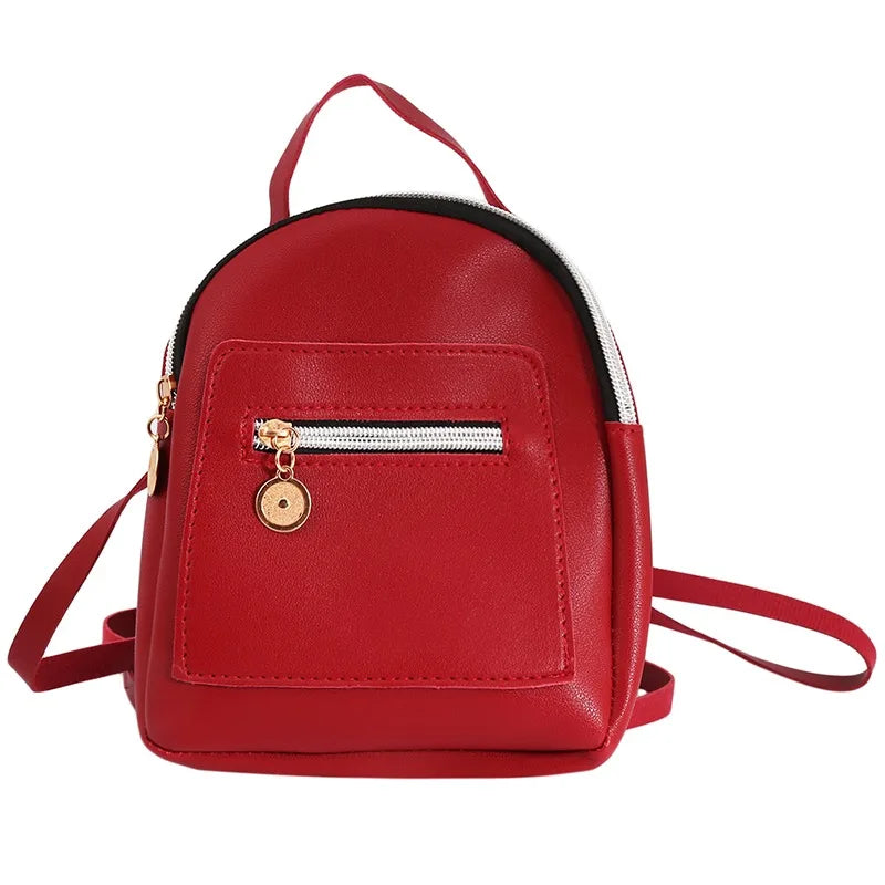 Mochila Mini De Ombro Para Meninas Bolsa Pequena Com Alças Ajustáveis De Alta Qualidade