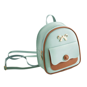Mini Mochila Multifuncional Para Meninas Bolsa Para Lazer Moda Casual