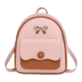 Mini Mochila Multifuncional Para Meninas Bolsa Para Lazer Moda Casual