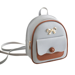 Mini Mochila Multifuncional Para Meninas Bolsa Para Lazer Moda Casual