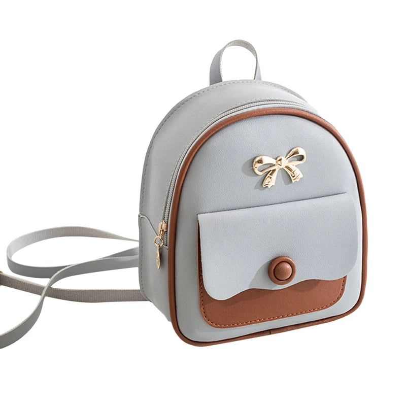 Mini Mochila Multifuncional Para Meninas Bolsa Para Lazer Moda Casual