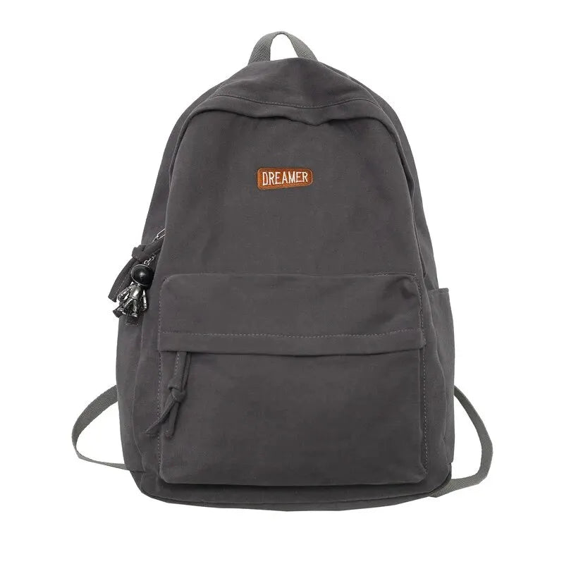 Mochila Escolar Unissex Monocromática Design Excluisvo