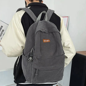 Mochila Escolar Unissex Monocromática Design Excluisvo