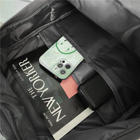 Mochila Escolar Unissex Monocromática Design Excluisvo